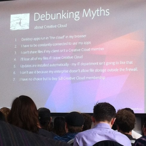 Creative Cloud Debunking Myths.