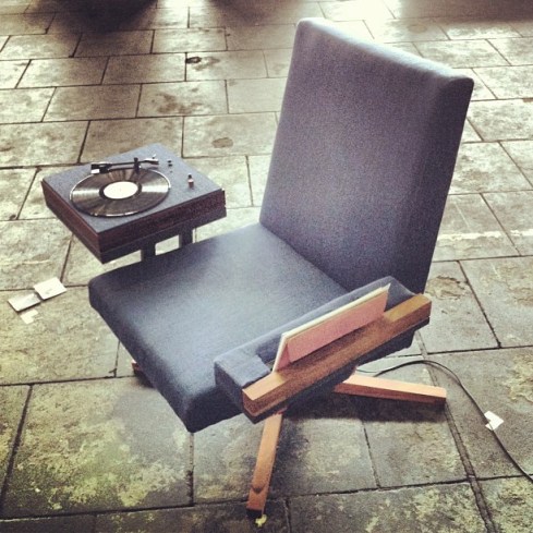 Vinysess Lounge Set by Lieven Hendrickx.