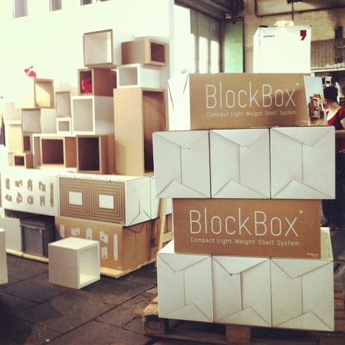 Shelf System by BlockBox.