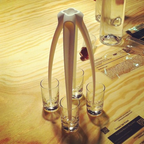 Drink server by Tomasz Jan Kisiel and Karolina Navus Wysocka.