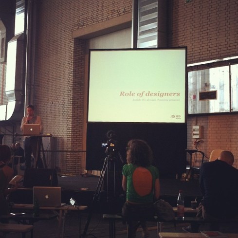 The role of designers by Dario Assante, from Istituto Europeo di Design.