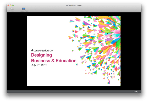 DMI Webinar - Designing Business & Education