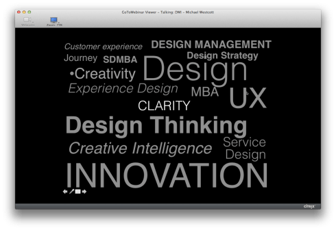 DMI Webinar - Designing Business & Education